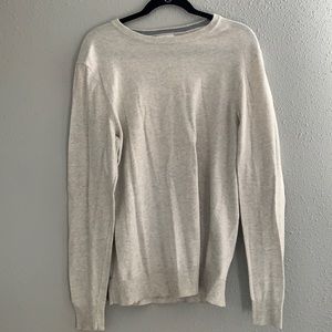 Men’s Cream Old Navy Crewneck Sweater